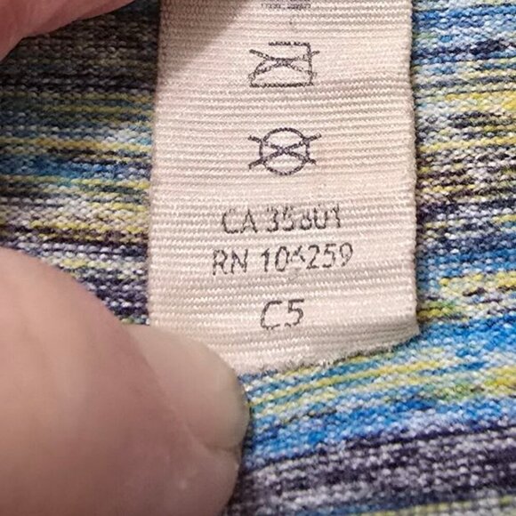 Lululemon Surge Warm 1/2 Zip In Space Dye Camo Deep Navy Alberta Lake Sz XL - Picture 12 of 12